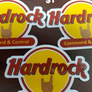Hardrock Zaps - 726ACS Stickers
