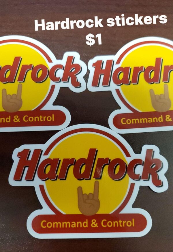Hardrock Zaps - 726ACS Stickers