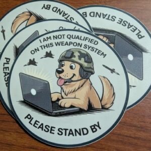 Not Qualified Zap Sticker
